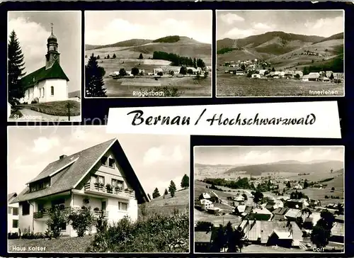 AK / Ansichtskarte Riggenbach St Johann Innerlehen Haus Kalser Dorfansicht Riggenbach