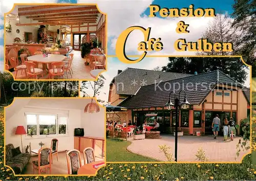 AK / Ansichtskarte Gulben Pension Cafe Simon Gastraeume Gulben