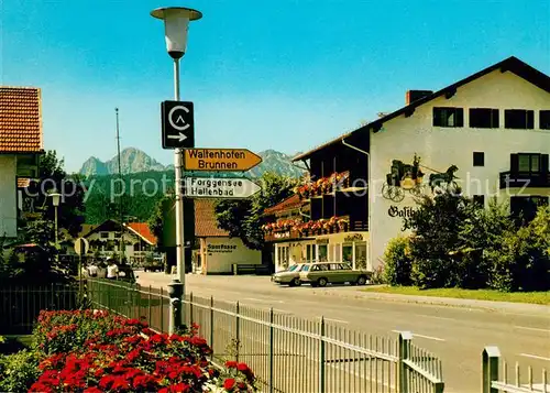 AK / Ansichtskarte Schwangau mit Koellespitze Schwangau