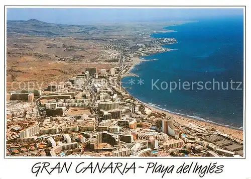 AK / Ansichtskarte Playa_del_Ingles Fliegeraufnahme Playa_del_Ingles