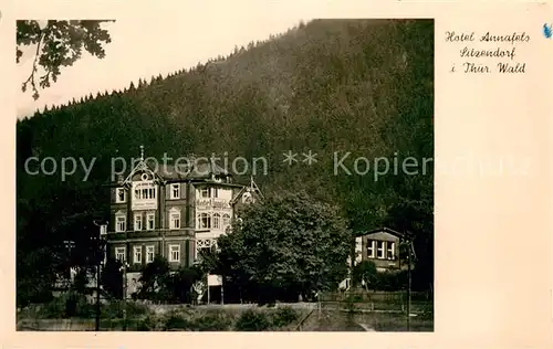 AK / Ansichtskarte Sitzendorf_Thueringen Hotel Annafels Sitzendorf Thueringen