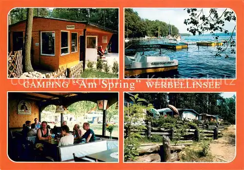 AK / Ansichtskarte Eichhorst_Eberswalde Camping Am Spring Werbellinsee Eichhorst_Eberswalde