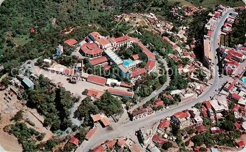 AK / Ansichtskarte Taxco Air view of the Borda Hotel Taxco