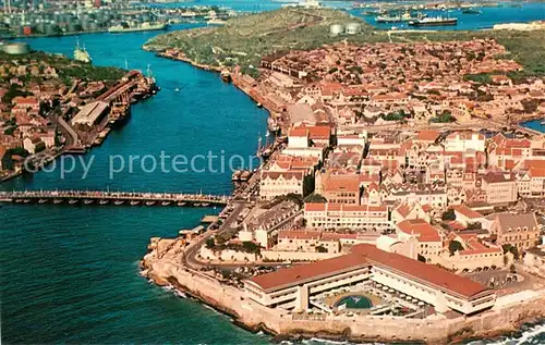 AK / Ansichtskarte Willemstad Hotel Curacao Intercontinental Air view Willemstad