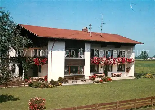 AK / Ansichtskarte uebersee Gaestehaus Pension Lackerschmid uebersee