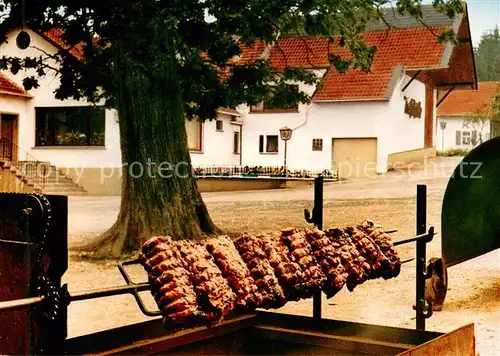 AK / Ansichtskarte Waldfriede_Seesbach Restaurant Cafe Trifthuette im Soonwald Grillplatz 