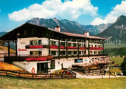 AK / Ansichtskarte Oberstdorf Hotel Restaurant Cafe Waldesruhe Oberstdorf