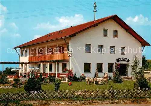 AK / Ansichtskarte Oberreute Gasthaus Pension Zur Krone Oberreute