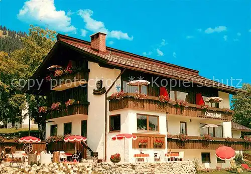 AK / Ansichtskarte Oberjoch Gamshof Oberjoch