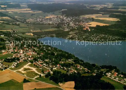 AK / Ansichtskarte Seefeld_Hechendorf_Pilsensee Fliegeraufnahme 