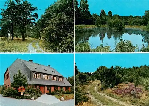 AK / Ansichtskarte Ottenstein_Ahaus Hotel Restauran Haus im Floer Naturschutzgebiet Wacholder Heide Ottenstein_Ahaus