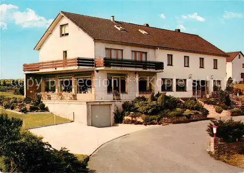 AK / Ansichtskarte Steckenborn Eifel Cafe Pension Stollenwerk in der Eifel Steckenborn