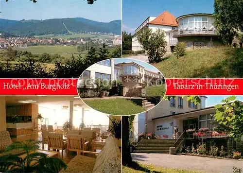 AK / Ansichtskarte Tabarz Panorama Hotel Am Burgholz Gaststube  Tabarz