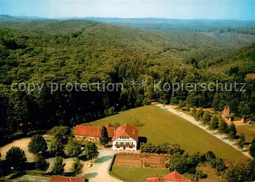 AK / Ansichtskarte Johanniskreuz Gasthaus Pension Heinz Braband Fliegeraufnahme  Johanniskreuz