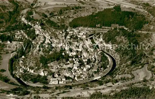 AK / Ansichtskarte Wildberg_Schwarzwald Fliegeraufnahme Wildberg Schwarzwald