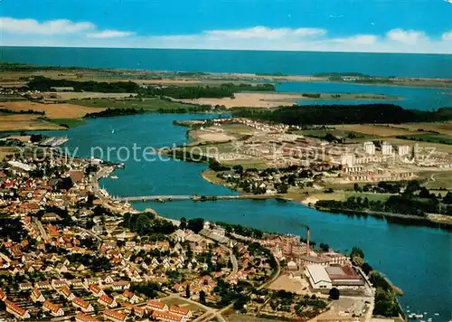 AK / Ansichtskarte Kappeln_Schlei Fliegeraufnahme Kappeln_Schlei