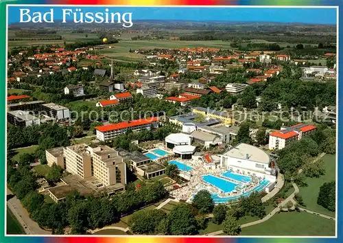 AK / Ansichtskarte Bad_Fuessing Thermalbad Mineral Heilquellen Fliegeraufnahme Bad_Fuessing