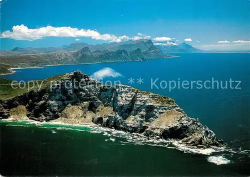 AK / Ansichtskarte Cape_Peninsula Air view Millers Point and False Bay Cape_Peninsula