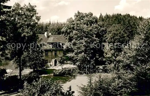 AK / Ansichtskarte Lichtenberg_Oberfranken Gasthof Friedrich Wilhelm Stollen Hoellental Lichtenberg Oberfranken