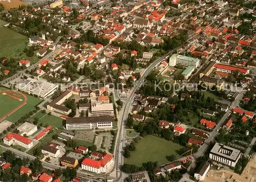 AK / Ansichtskarte Weilheim_Oberbayern Fliegeraufnahme Weilheim Oberbayern