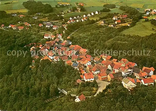 AK / Ansichtskarte Fuerstenberg_Waldeck Hotel Fuerstenberger Hof Fliegeraufnahme Fuerstenberg_Waldeck