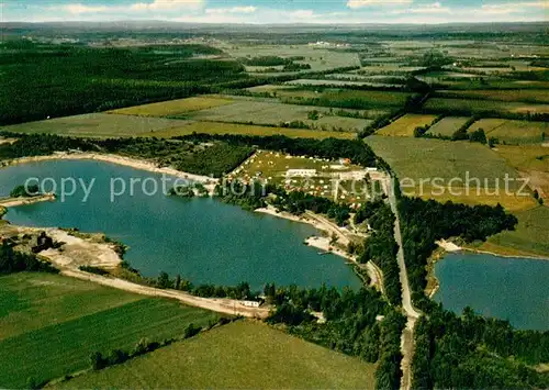 AK / Ansichtskarte Wettringen_Steinfurt Campingplatz Haddorfer See Fliegeraufnahme Wettringen_Steinfurt