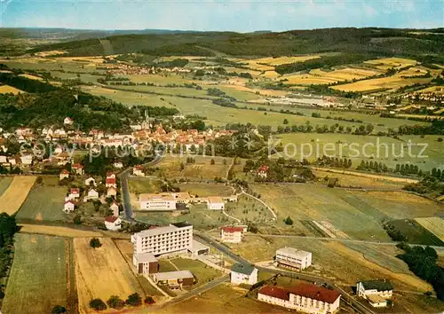 AK / Ansichtskarte Bad_Soden Salmuenster Kurhaus Hotel Frankfurter Hof Hessen Hof Fliegeraufnahme Bad_Soden Salmuenster