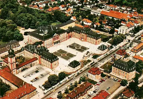 AK / Ansichtskarte Bruchsal Schloss Fliegeraufnahme Bruchsal