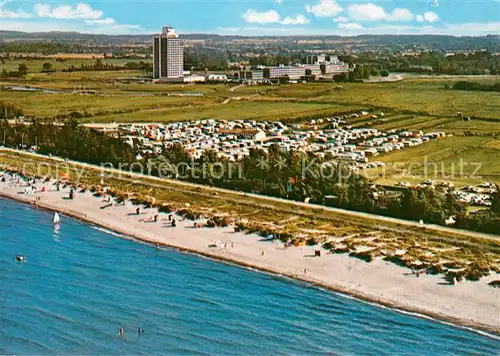 AK / Ansichtskarte Schoenberg_Holstein Ferienzentrum Holm Fliegeraufnahme Schoenberg_Holstein