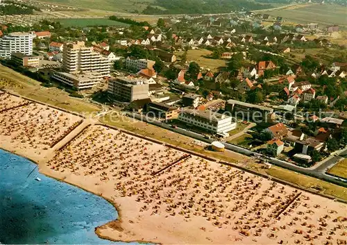 AK / Ansichtskarte Cuxhaven_Duhnen_Nordseebad Fliegeraufnahme  Cuxhaven_Duhnen