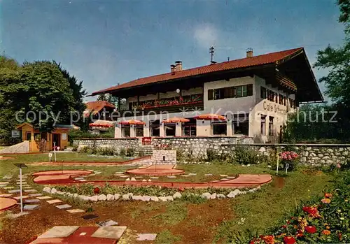 AK / Ansichtskarte Oberaudorf Cafe Schwarzenberg Oberaudorf