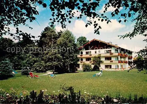 AK / Ansichtskarte Rottach Egern Hotel Jaedicke Liegewiese Rottach Egern