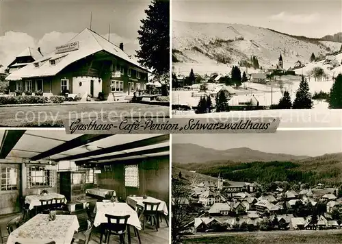 AK / Ansichtskarte Altglashuetten Gasthaus Cafe Pension Schwarzwaldhaus Panorama Schwarzwald Altglashuetten