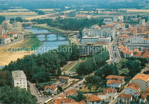 AK / Ansichtskarte Dax_Landes Vue generale aerienne Dax_Landes