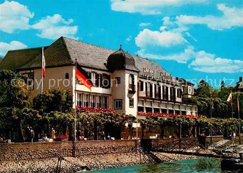 AK / Ansichtskarte Unkel_Rhein Hotel Schulz Unkel Rhein