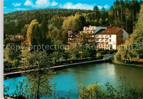 AK / Ansichtskarte Bad_Bergzabern Kneippheilbad Hotel Seeblick Bad_Bergzabern