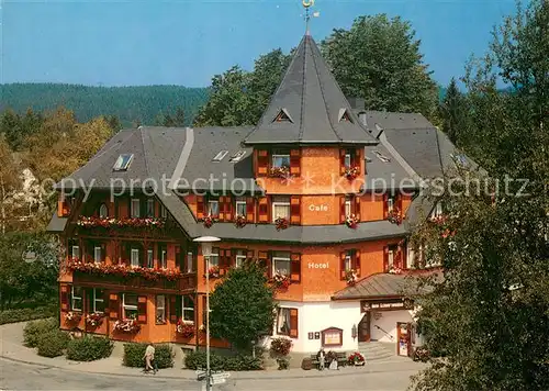 AK / Ansichtskarte Hinterzarten Hotel Restaurant Cafe Schwarzwaldhof Hinterzarten