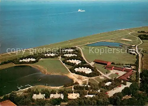 AK / Ansichtskarte Otterndorf_Niederelbe Sommerlager Hinrich Wilhelm Kopf Fliegeraufnahme Otterndorf Niederelbe