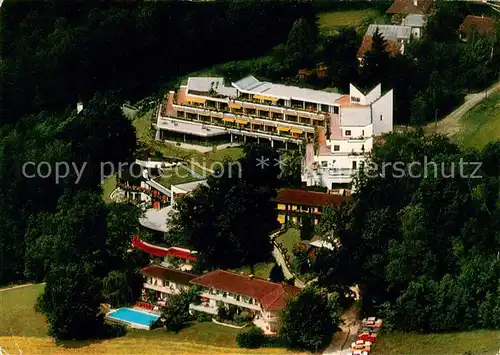 AK / Ansichtskarte Ambach_Starnbergersee Sanatorium Dr Wiedemann Fliegeraufnahme Ambach_Starnbergersee