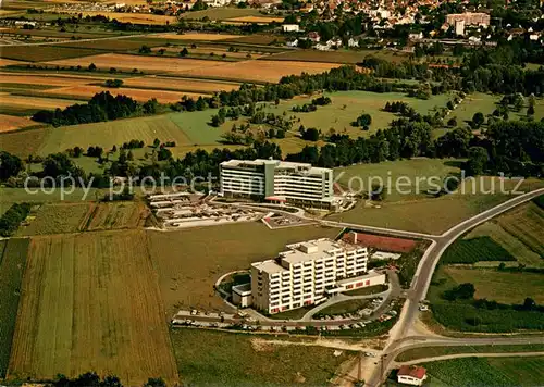 AK / Ansichtskarte Bad_Krozingen Kurkliniken Sinnighofen und Lazariterhof Fliegeraufnahme Bad_Krozingen