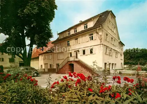 AK / Ansichtskarte Schollbrunn_Waldbrunn Gasthof Pension Hirsch Schollbrunn Waldbrunn