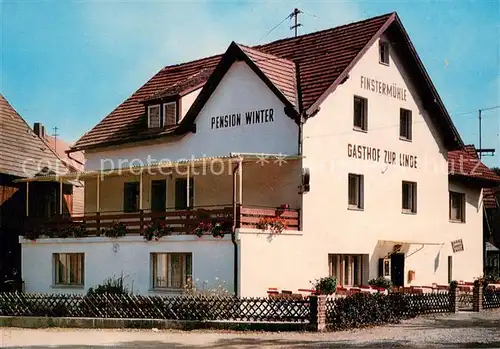 AK / Ansichtskarte Finstermuehle_Pegnitz Gasthof Pension Zur Linde Finstermuehle_Pegnitz