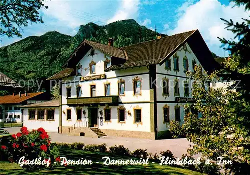 AK / Ansichtskarte Flintsbach_Inn Gasthof Pension Dannerwirt Flintsbach Inn