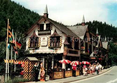 AK / Ansichtskarte Oker_Harz Hotel Restaurant Koenigreich zu Romkerhall Oker_Harz