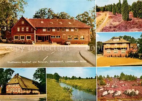 AK / Ansichtskarte Sahrendorf_Egestorf Studtmanns Gasthof und Pension Lueneburger Heide Sahrendorf_Egestorf