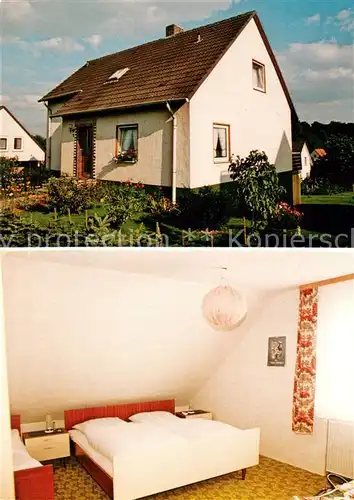 AK / Ansichtskarte Freienhagen_Waldeck Pension Abel Gastzimmer Freienhagen Waldeck