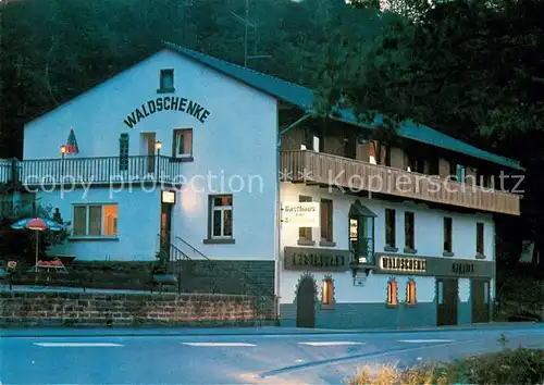 AK / Ansichtskarte Ebersberg_Odenwald Gaststaette Pension Waldschenke Ebersberg Odenwald