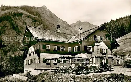 AK / Ansichtskarte Baad_Mittelberg_Kleinwalsertal Starzelhaus Baad_Mittelberg