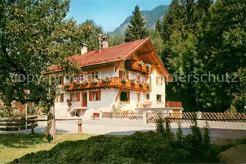 AK / Ansichtskarte Bad_Oberdorf Haus Christl Bad_Oberdorf