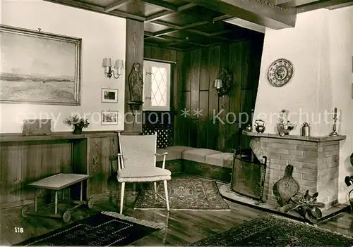 AK / Ansichtskarte Bad_Oberdorf Haus Sonnleiten Kaminzimmer Bad_Oberdorf